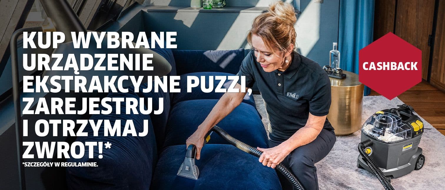 Czyść jak profesjonalista! Kup, zarejestruj i otrzymaj zwrot od 400 do 2000 zł.